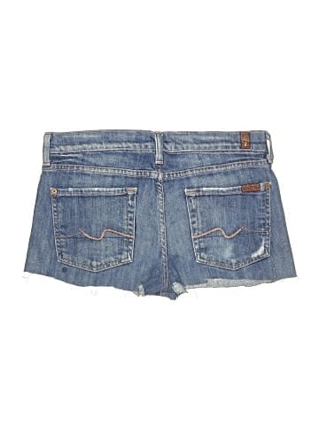 7 For All Mankind Denim Shorts (view 2)