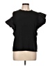 Milano Black Short Sleeve Top Size 12 - photo 1