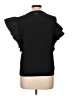 Milano Black Short Sleeve Top Size 12 - photo 2