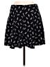 Delia's 100% Polyester Print Black Casual Skirt Size M - photo 2