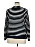 Lands' End Stripes Black Pullover Sweater Size 14 - 16 - photo 2