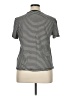 J.Crew 100% Cotton Stripes Gray Short Sleeve Turtleneck Size XL - photo 2
