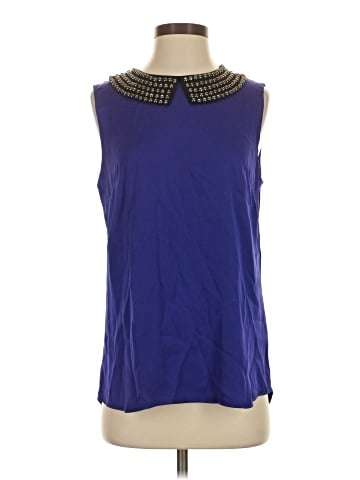 Milly Sleeveless Silk Top (view 1)