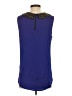 Milly Purple Sleeveless Silk Top Size 4 - photo 2