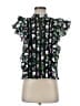 Veronica Beard Black Sleeveless Blouse Size 4 - photo 1
