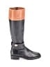 Coach 100% Leather Black Boots Size 6 - photo 1