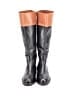 Coach 100% Leather Black Boots Size 6 - photo 2