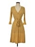 Leota Yellow Casual Dress Size S (petite) - photo 1