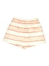 L'Atiste by Amy 100% Polyester Stripes Ivory Shorts Size L - photo 2