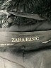 Zara Basic 100% Polyester Black Faux Fur Jacket Size M - photo 6