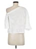Tibi 100% Cotton White 3/4 Sleeve Top Size 6 - photo 2