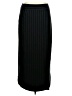 Merona Stripes Black Formal Skirt Size 16 - photo 1
