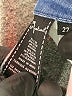7 For All Mankind Hearts Blue Jeans Size 27 waist - photo 8
