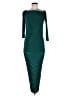Missguided Teal Cocktail Dress Size 8 - photo 1