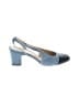 Gap Color Block Blue Heels Size 7 - photo 1