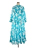 Tuckernuck 100% Polyester Blue Casual Dress Size XXL - photo 1