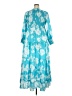 Tuckernuck 100% Polyester Blue Casual Dress Size XXL - photo 2