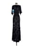 Mac Duggal 100% Polyester Black Cocktail Dress Size 4 - photo 2