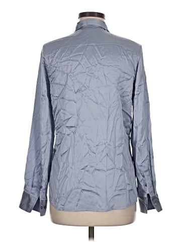 UNTUCKit Long Sleeve Silk Top (view 2)