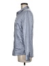 UNTUCKit Metallic Gray Long Sleeve Silk Top Size 6 - photo 5