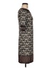 Max Studio Print Brown Casual Dress Size M - photo 4