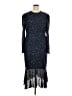 Mac Duggal Stars Blue Cocktail Dress Size 16 - photo 1