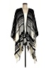 Uterque Black Poncho Size M - photo 1