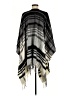 Uterque Black Poncho Size M - photo 2