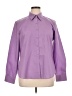 Foxcroft Purple Long Sleeve Button-Down Shirt Size 16 - photo 1