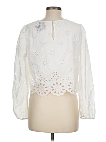American Eagle Outfitters 3/4 Sleeve Blouse (view 2)