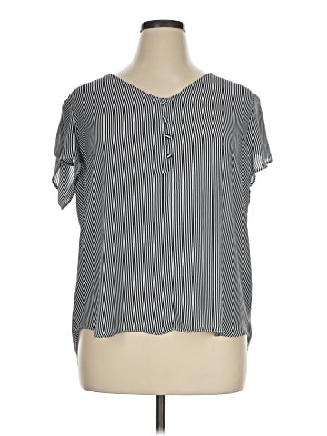 PREMISE Short Sleeve Blouse (view 1)