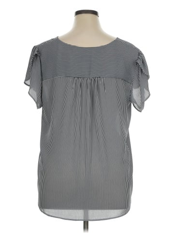PREMISE Short Sleeve Blouse (view 2)