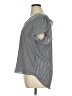 PREMISE 100% Polyester Gray Short Sleeve Blouse Size 1X - photo 5