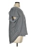 PREMISE 100% Polyester Gray Short Sleeve Blouse Size 1X - photo 4