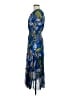 Kate and Lily Paisley Blue Cocktail Dress Size 8 Petite - photo 5