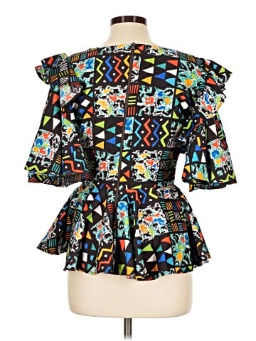 Unbranded Short Sleeve Blouse (view 2)