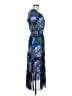 Kate and Lily Paisley Blue Cocktail Dress Size 8 Petite - photo 4