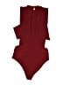Lux Burgundy Bodysuit Size L - photo 2