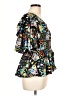 Unbranded Black Short Sleeve Blouse Size L (estimated) - photo 4