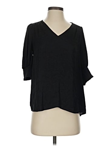 Maison d' Amelie 3/4 Sleeve Blouse (view 1)