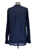 Vince. 100% Silk Blue Long Sleeve Silk Top Size 12 - photo 2