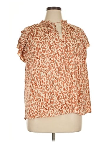 Philosophy Republic Clothing Short Sleeve Blouse (view 1)