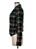 Free People 100% Wool Plaid Green Wool Blazer Size 8 - photo 5