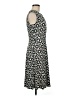 Wisp Print Black Casual Dress Size 6 - photo 4