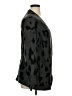 Zesica Animal Print Black Cardigan Size XL - photo 4