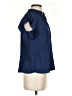 Catherine Malandrino 100% Polyester Blue Short Sleeve Blouse Size S - photo 4