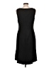 Talbots Solid Black Cocktail Dress Size 10 - photo 2