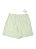 Topshop Stripes Green Shorts Size 4 - photo 1