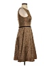 Ruby Belle Tweed Brown Cocktail Dress Size 2 - photo 4