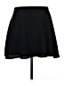 Express 100% Polyester Solid Black Casual Skirt Size 8 Petite - photo 1